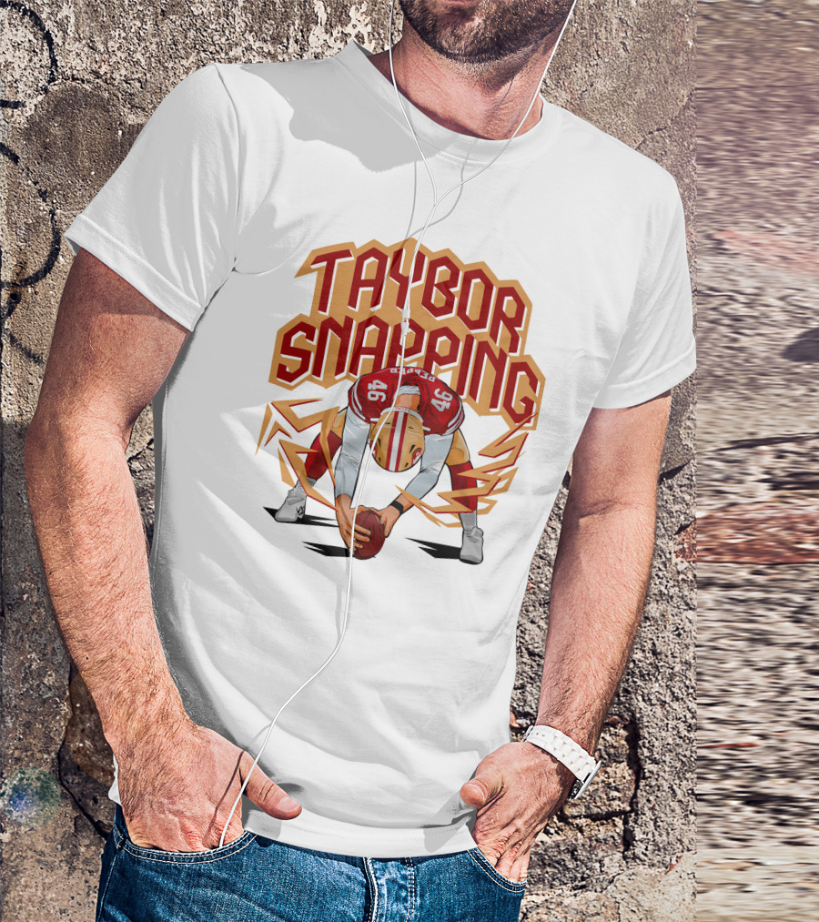 Taybor Snapping Football Action 94 T-Shirt