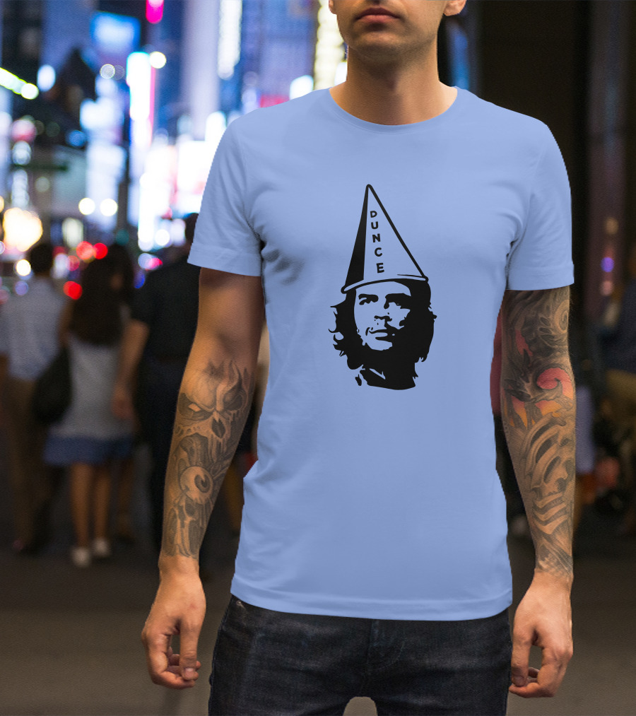 Socialism Is For Dunces Che Guevara Dunce Cap T-Shirt