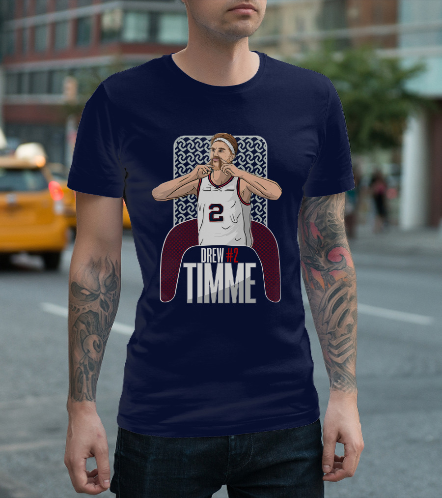 Drew Timme #2 Basketball Player T-Shirt