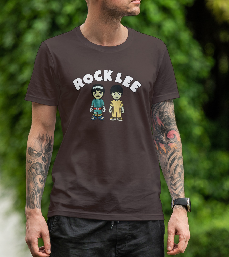 Rock Lee Chenille Martial Arts Duo T-Shirt