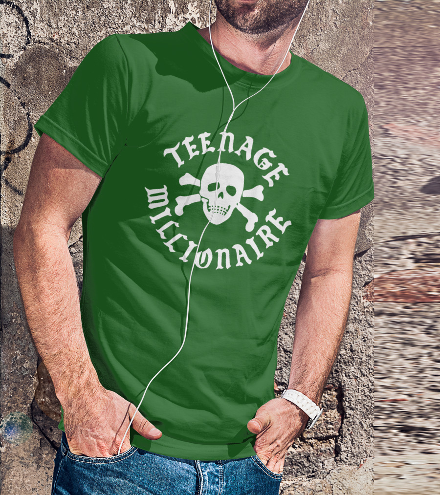 Teenage Millionaire Skull And Crossbones Classic T-Shirt