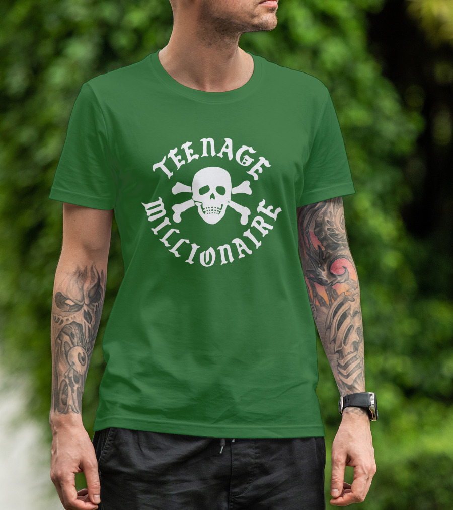 Teenage Millionaire Skull And Crossbones Classic T-Shirt