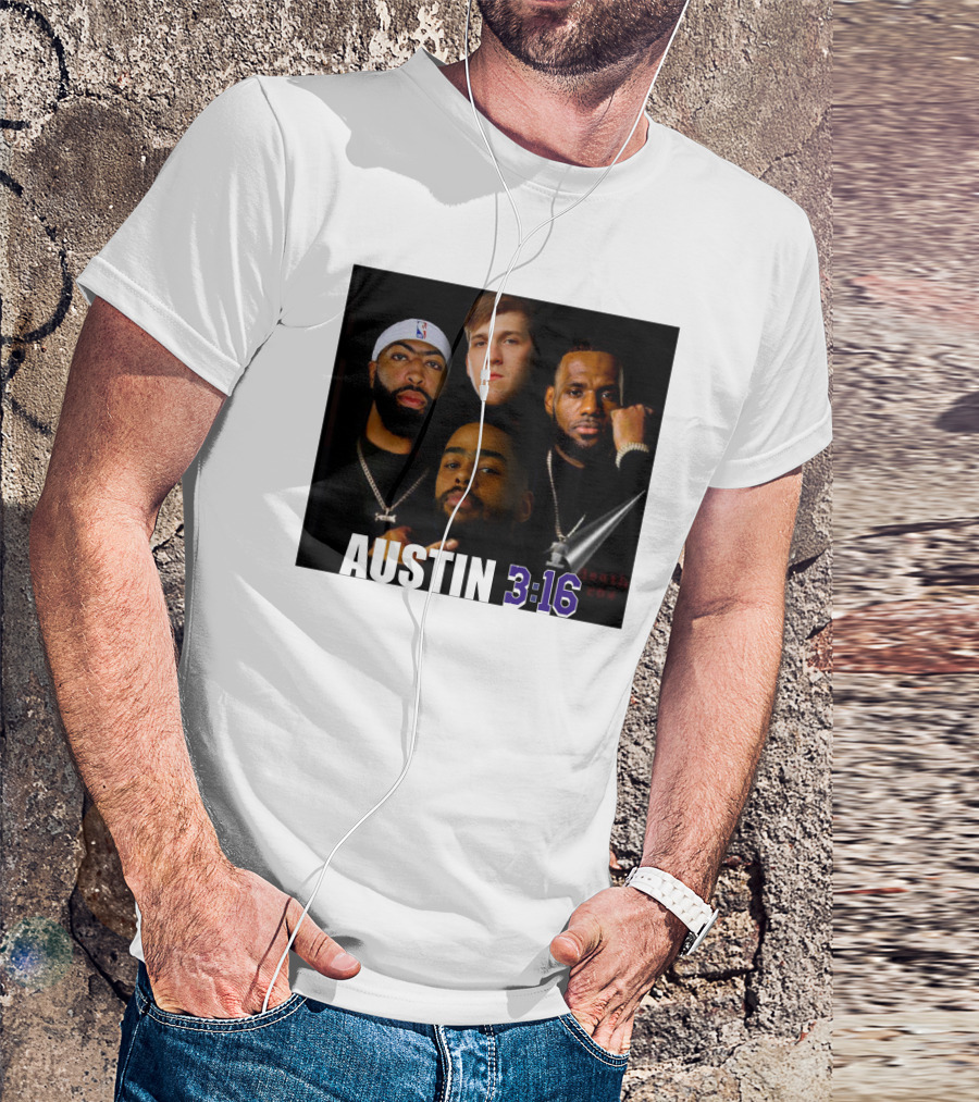 Lakers Basketball Austin 3 16 Players T-Shirt