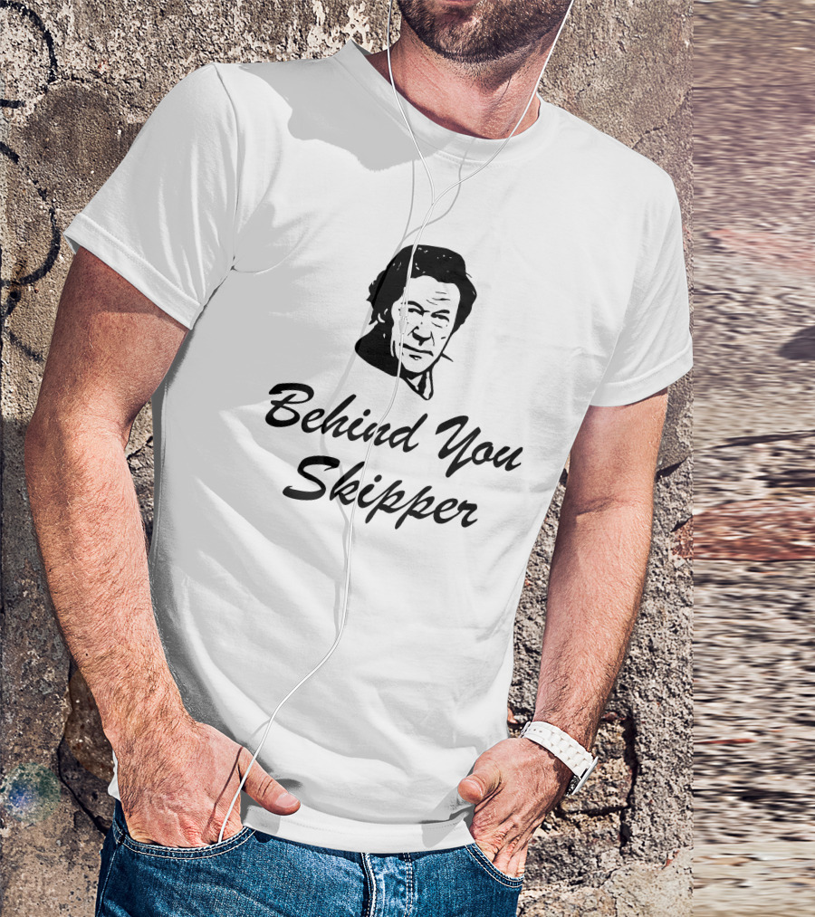 Imran Khan Behind You Skipper T-Shirt