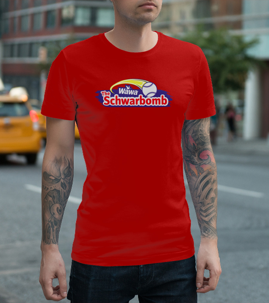 Wawa The Schwarbomb Baseball Iconic T-Shirt