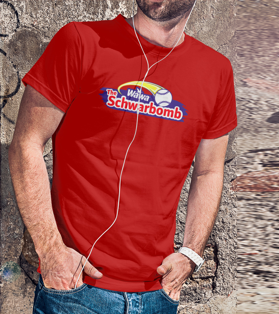 Wawa The Schwarbomb Baseball Iconic T-Shirt