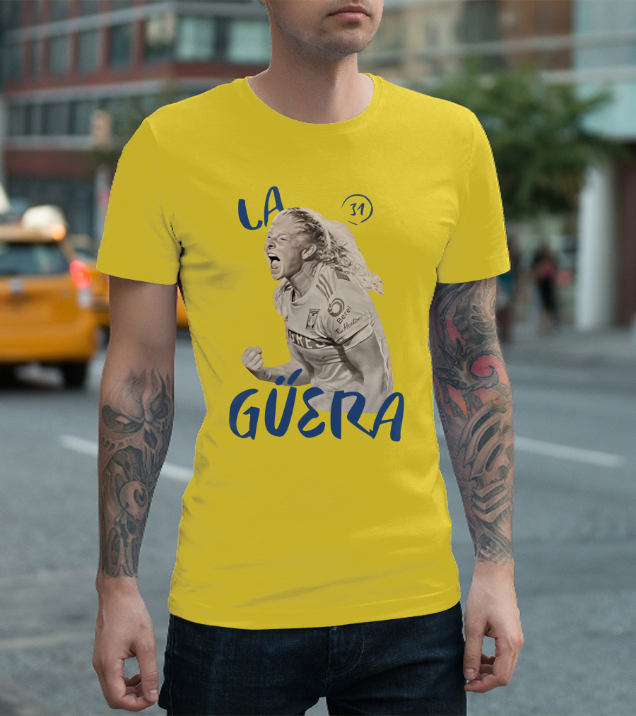 La Güera 31 Tigres Soccer T-Shirt