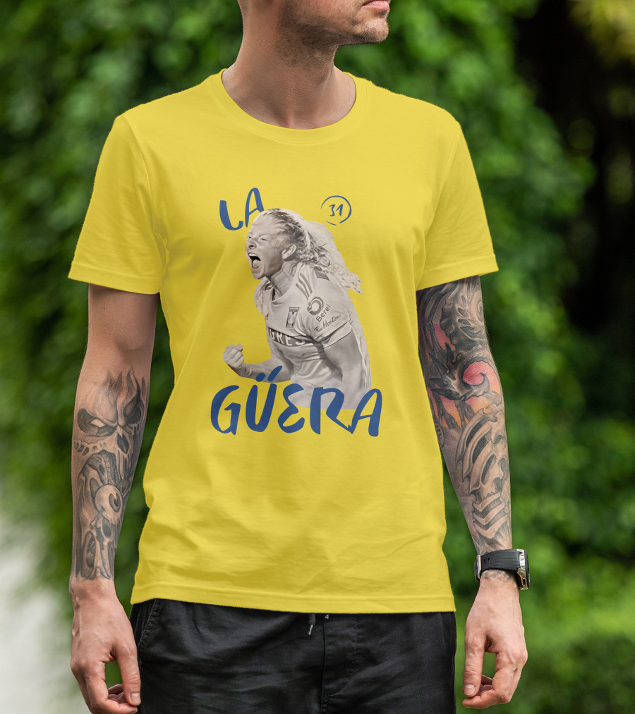 La Güera 31 Tigres Soccer T-Shirt