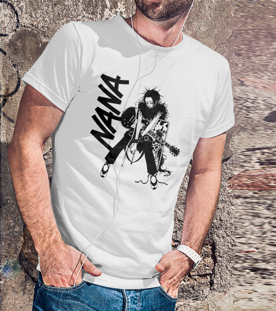 Nana Osaki With Electric Guitar T-Shirt