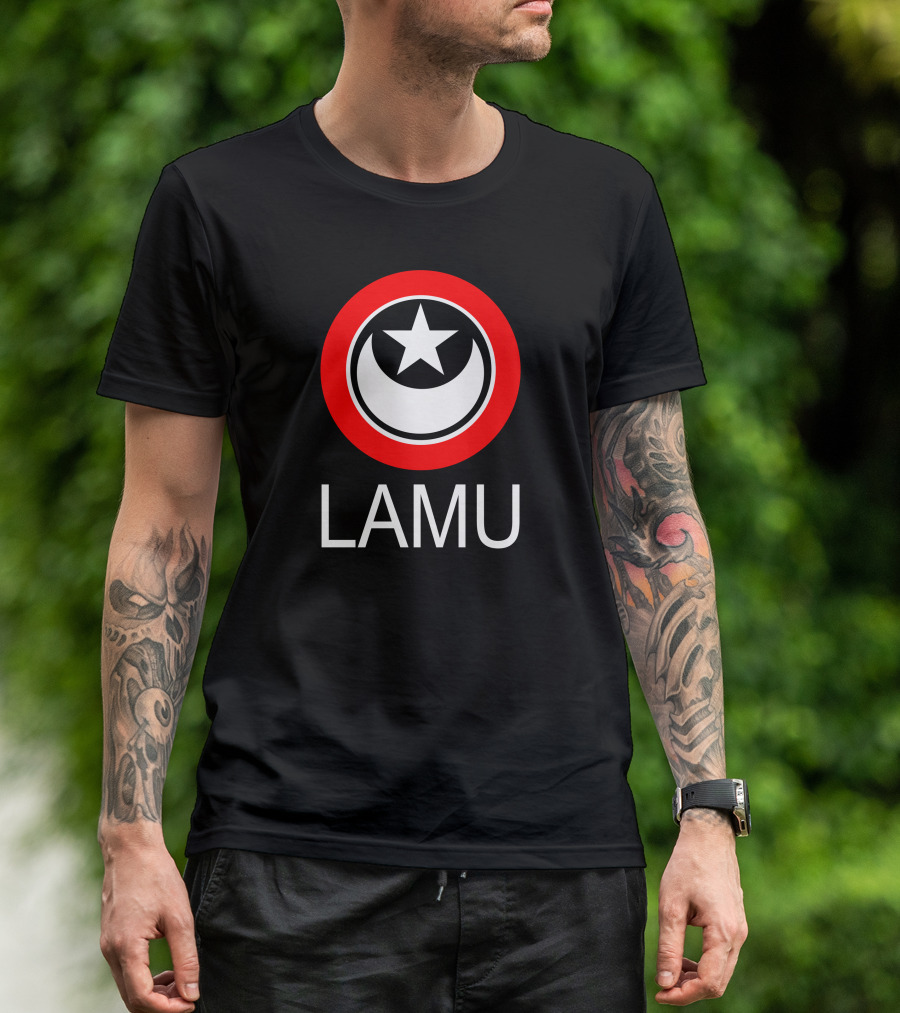 LAMU Star And Crescent Emblem T-Shirt