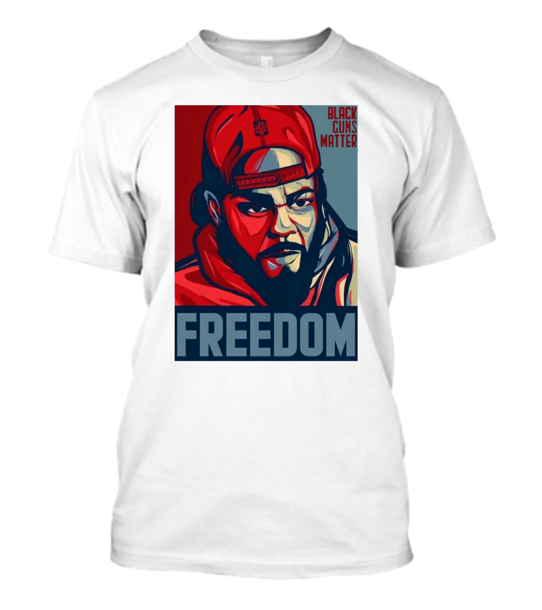 Black Guns Matter Freedom Bgm Collectible T-Shirt