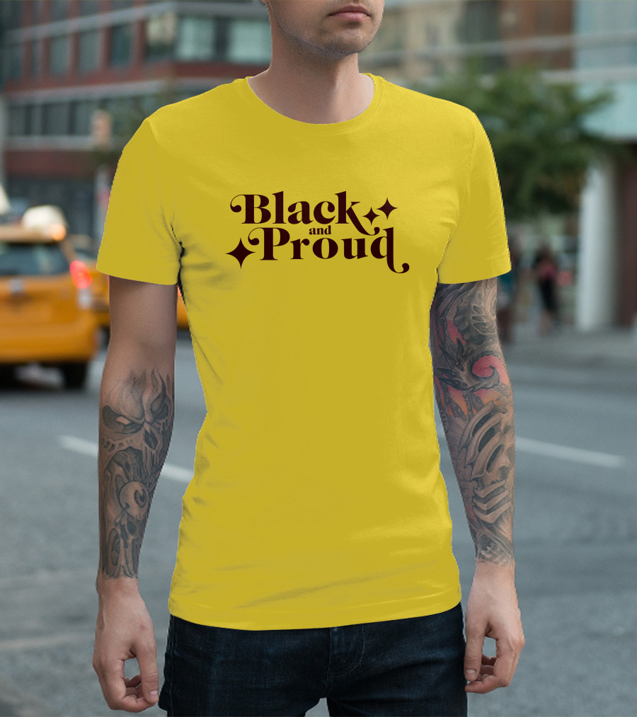Scorpio Sky Black and Proud AEW T-Shirt