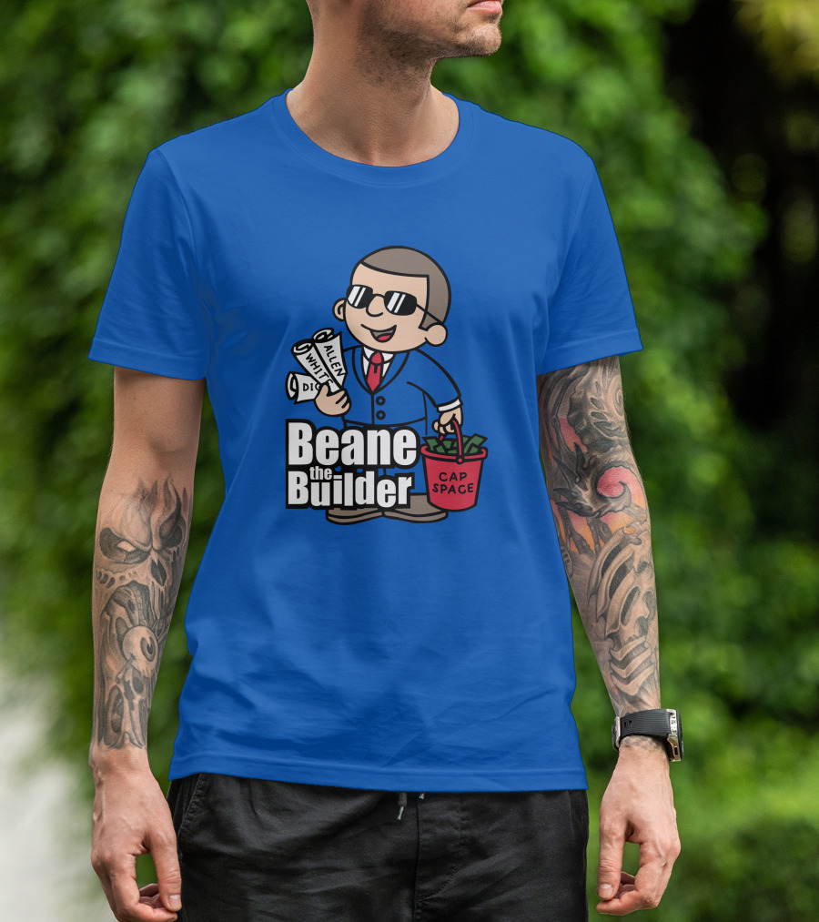 Beane The Builder Cap Space Allen White 26Shirts Store T-Shirt