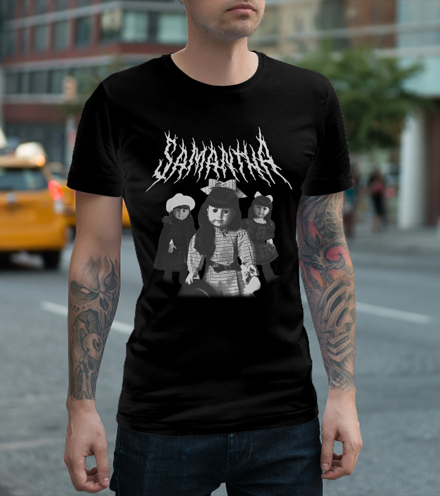 Samantha Heavy Metal Dolls T-Shirt