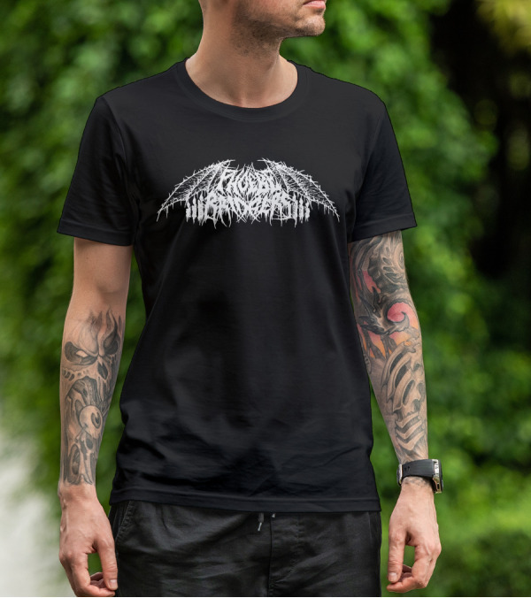 Phoebe Bridgers Metal Logo Black Metal T-Shirt