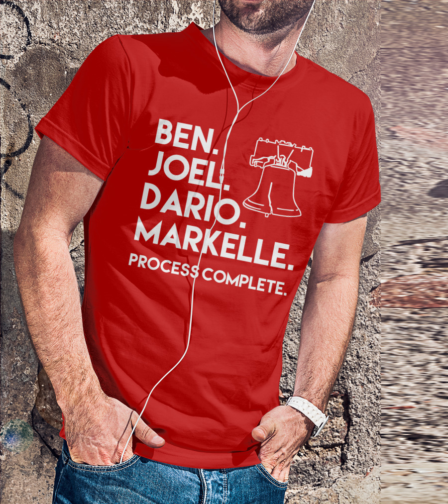 Ben Joel Dario Markelle Process Complete With Liberty Bell T-Shirt