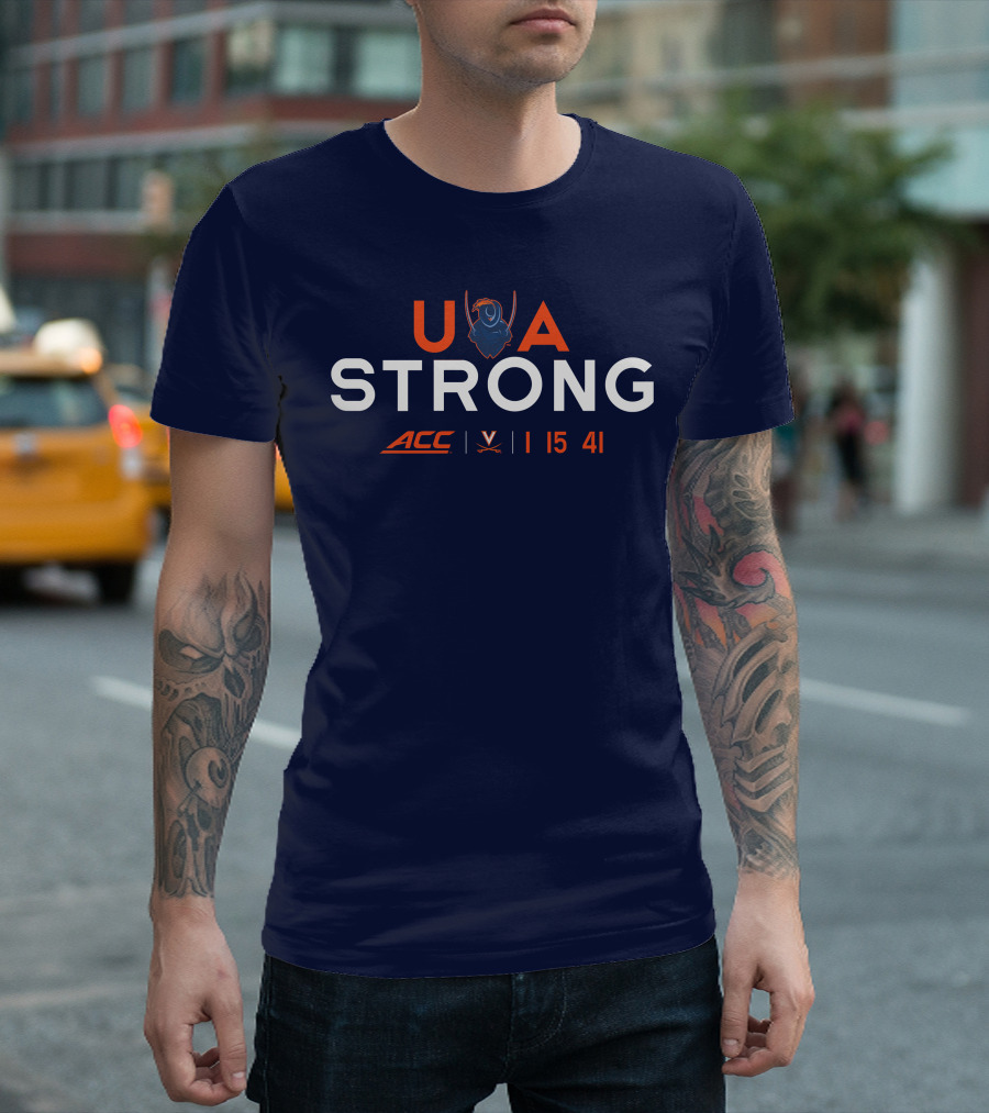 UVA Strong ACC Cavaliers 1 15 41 T-Shirt
