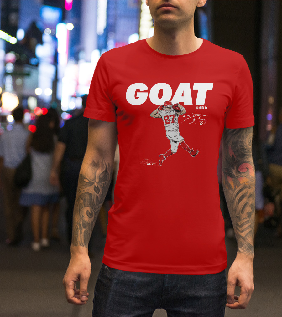 GOAT NFLPA 87 T-Shirt