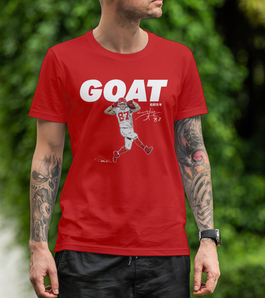 GOAT NFLPA 87 T-Shirt