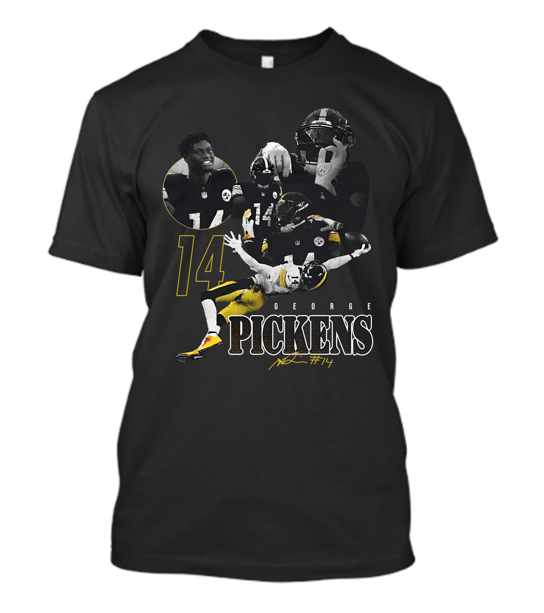 George Pickens 14 Steelers Highlights Montage T-Shirt