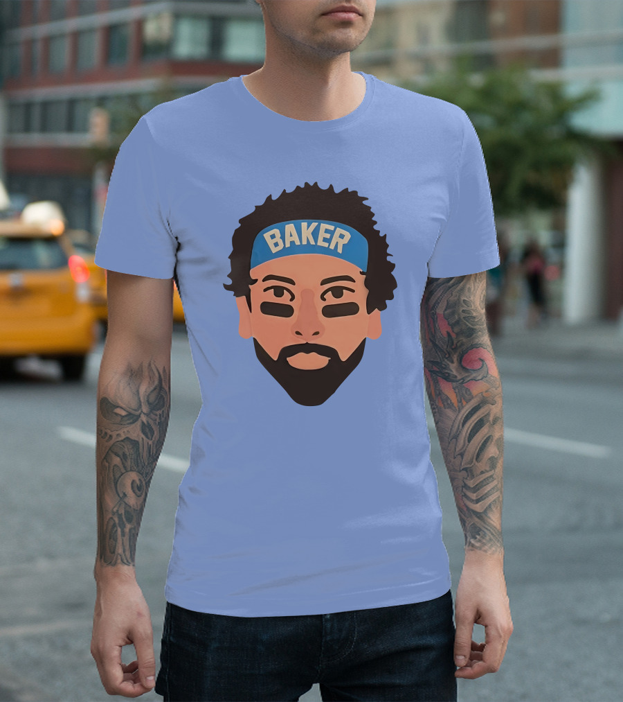 Baker Mayfield Face Headband Iconic T-Shirt