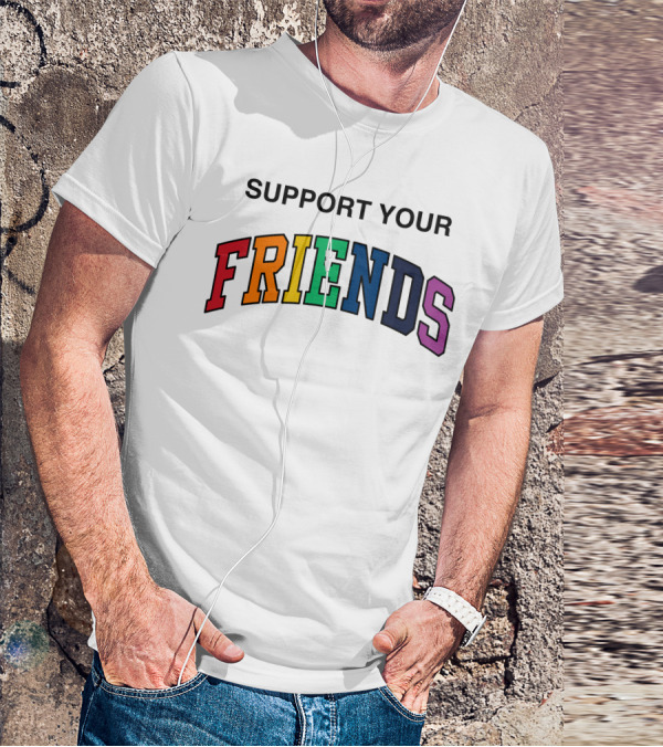 Kids Of Immigrants Store Support Your Friends T-Shirt