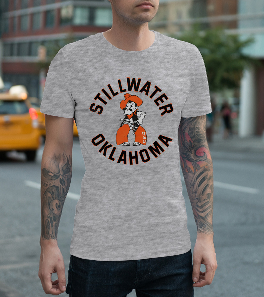 Charlie Hustle Merch Stillwater Oklahoma OSU Cowboy T-Shirt