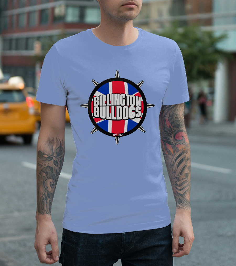 Billington Bulldogs Union Jack Spiked Emblem T-Shirt
