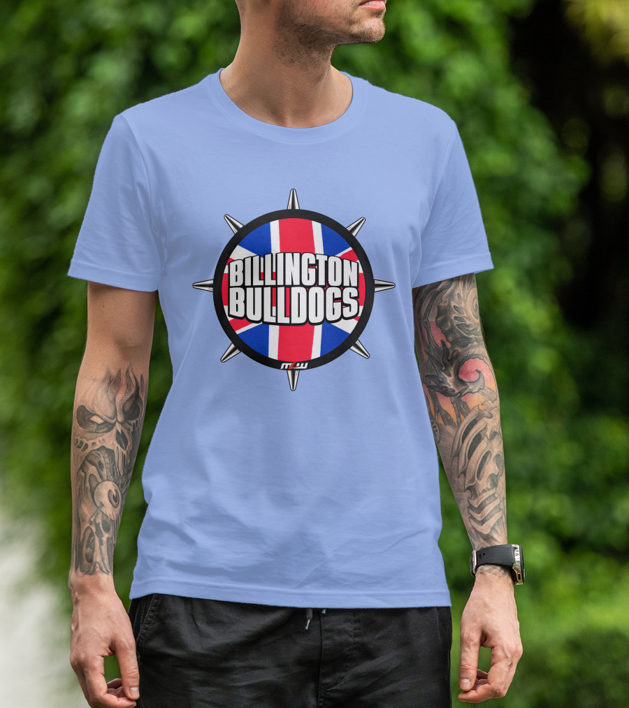 Billington Bulldogs Union Jack Spiked Emblem T-Shirt