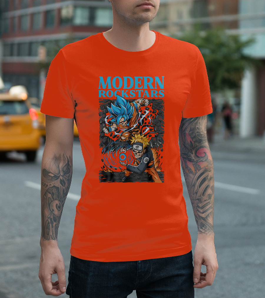 MODERN ROCKSTARS Anime Rockstars T-Shirt