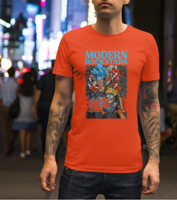 MODERN ROCKSTARS Anime Rockstars T-Shirt