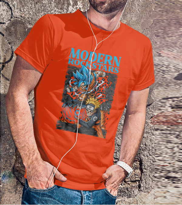 MODERN ROCKSTARS Anime Rockstars T-Shirt