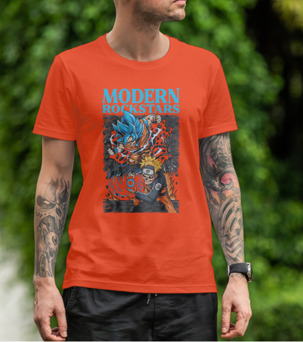 MODERN ROCKSTARS Anime Rockstars T-Shirt