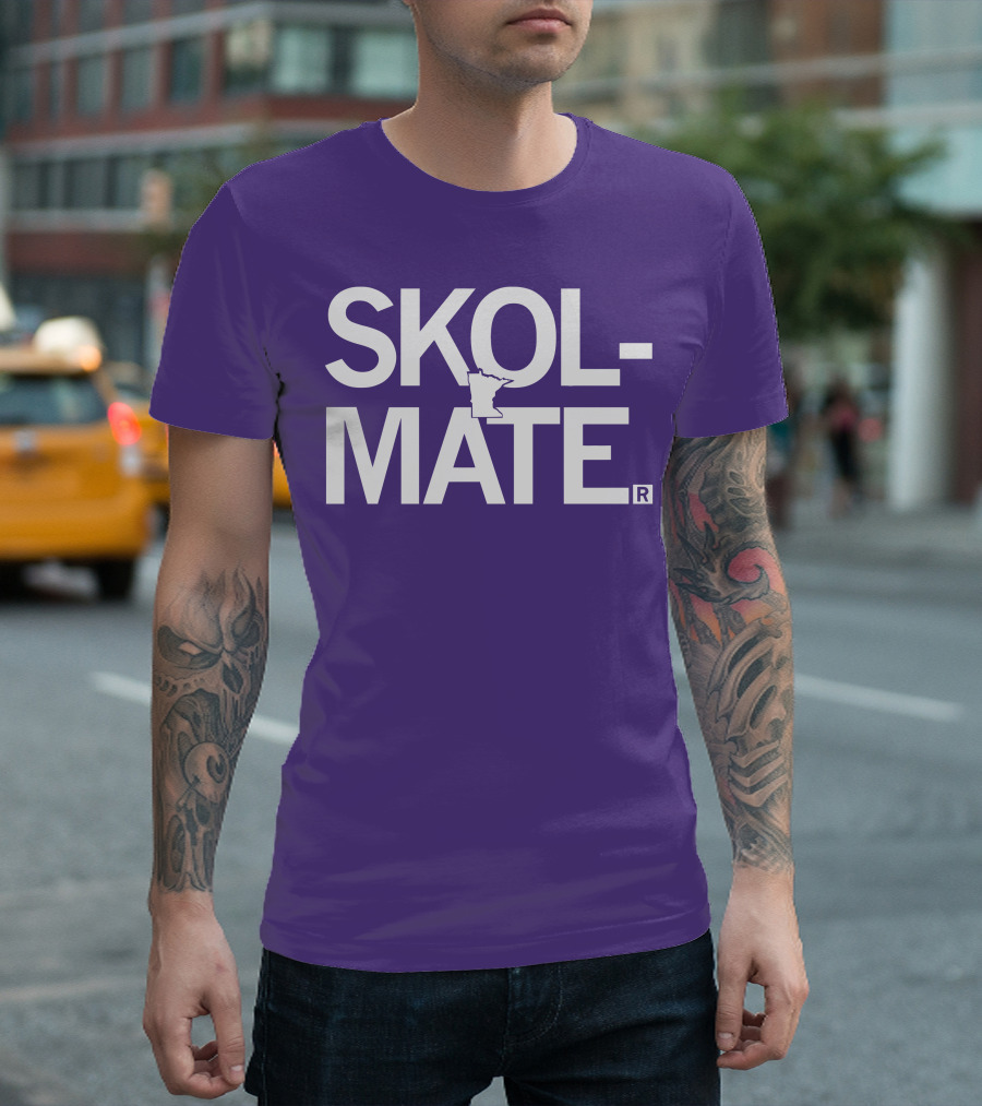 SKOL MATE Minnesota Vikings Fan T-Shirt