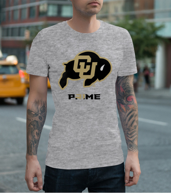 47 Brand Mvp Super Rival Ralphie CU Buffs Prime Coach Prime T-Shirt