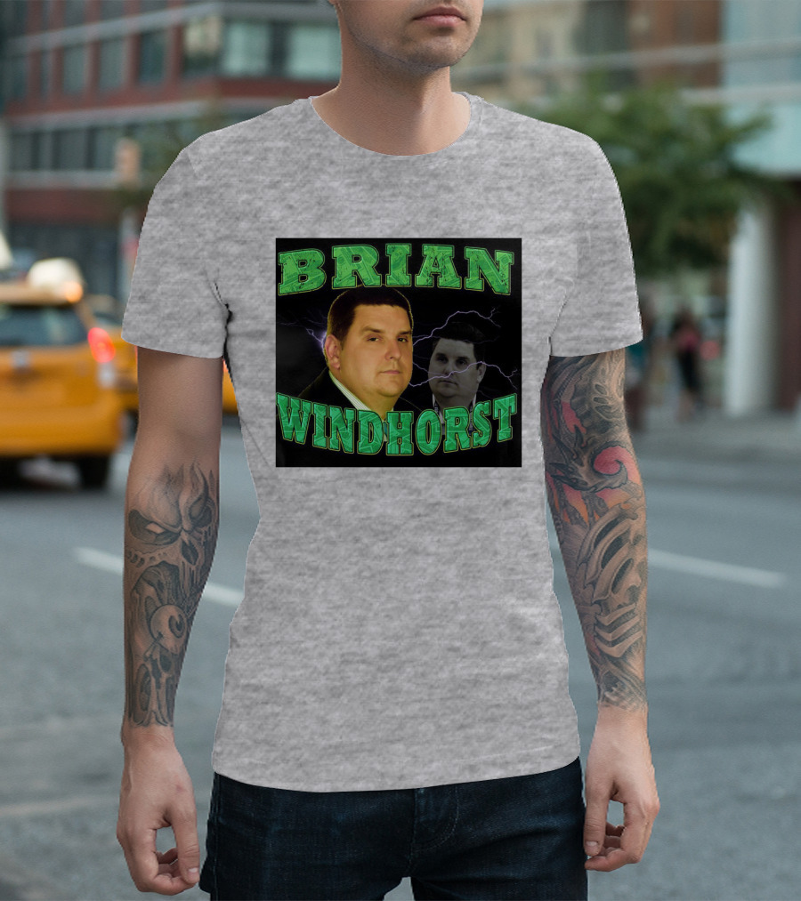 Debrajoruppp Brian Windhorst Lightning Faces T-Shirt