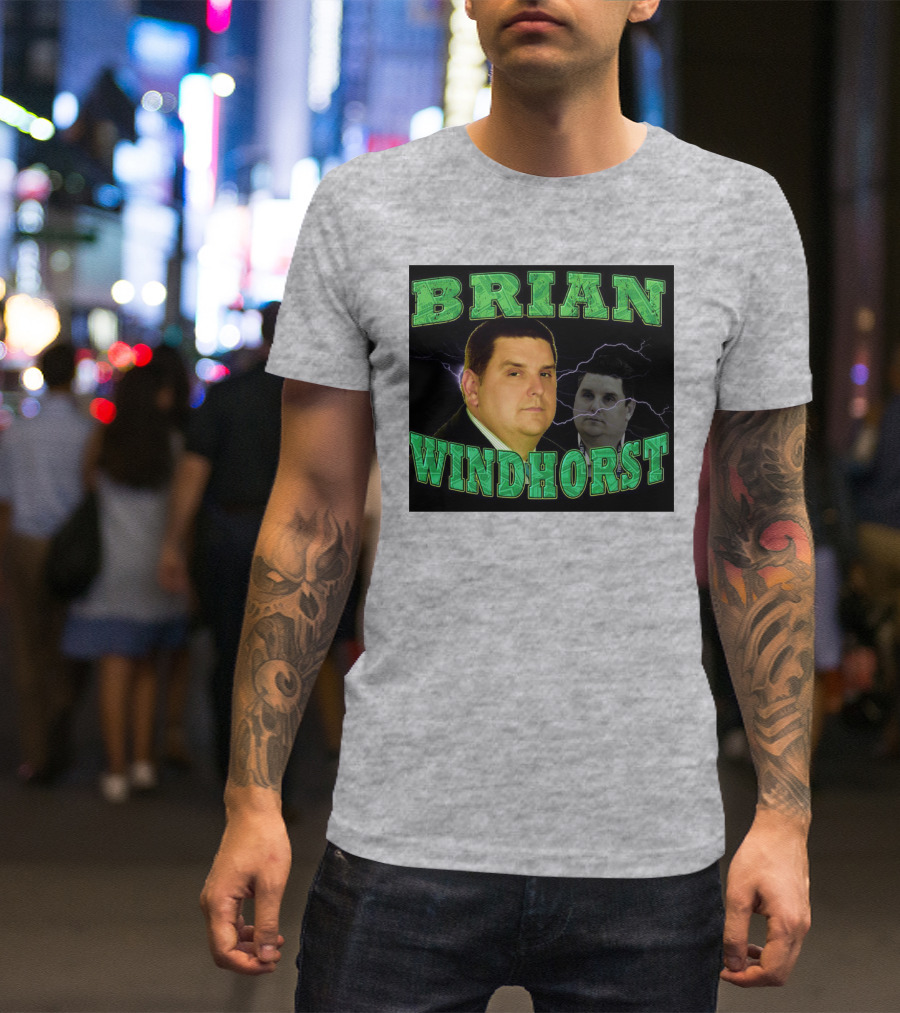 Debrajoruppp Brian Windhorst Lightning Faces T-Shirt