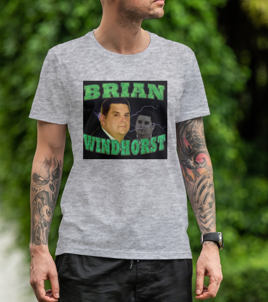 Debrajoruppp Brian Windhorst Lightning Faces T-Shirt