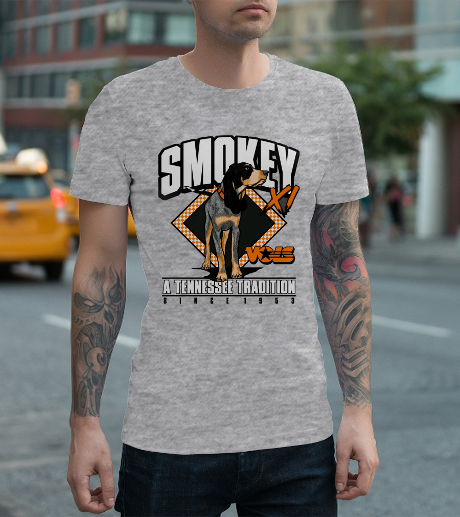 Smokey XI Vols A Tennessee Tradition Since 1953 T-Shirt