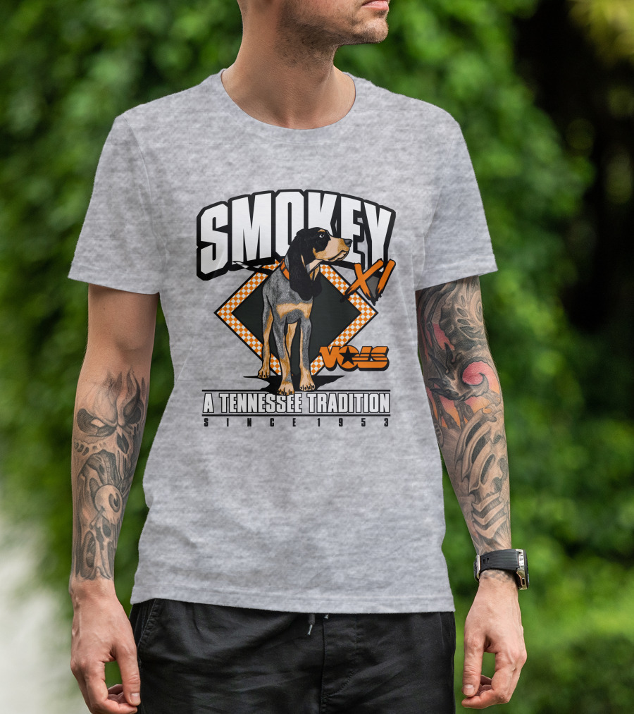 Smokey XI Vols A Tennessee Tradition Since 1953 T-Shirt