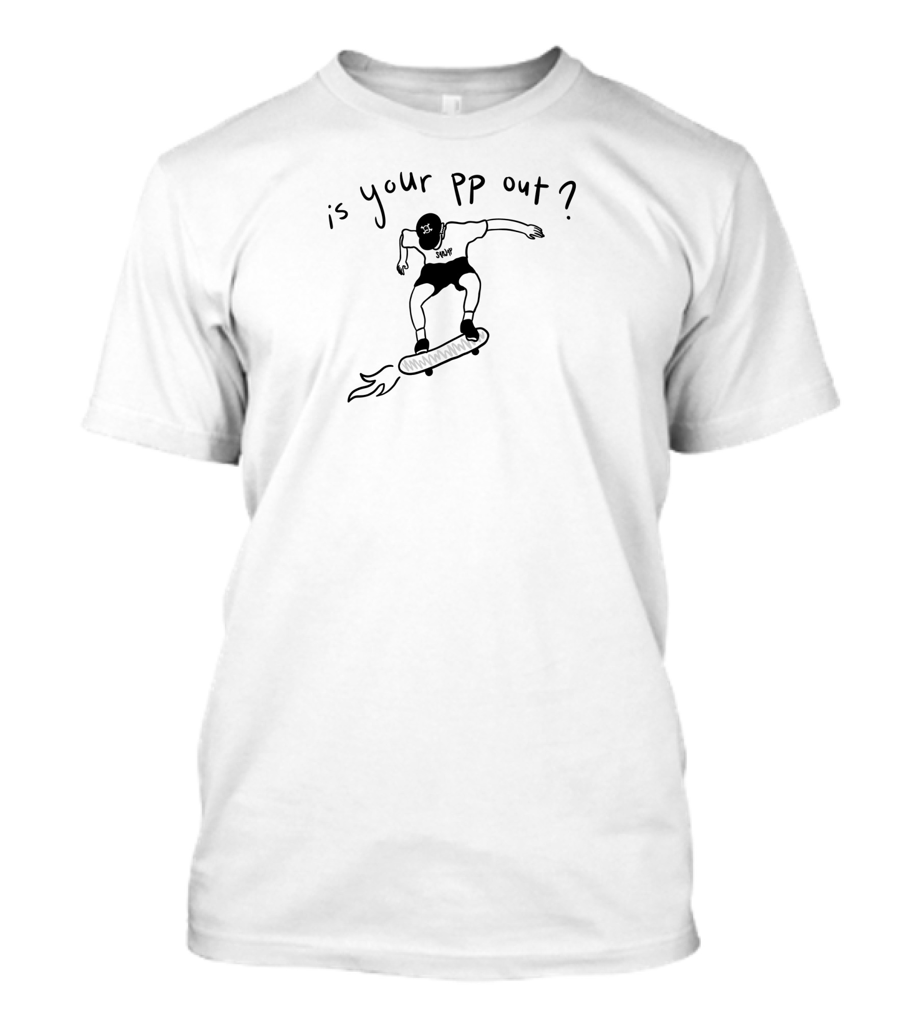 Okayzaki Skateboard Energy Is Your Pp Out T-Shirt