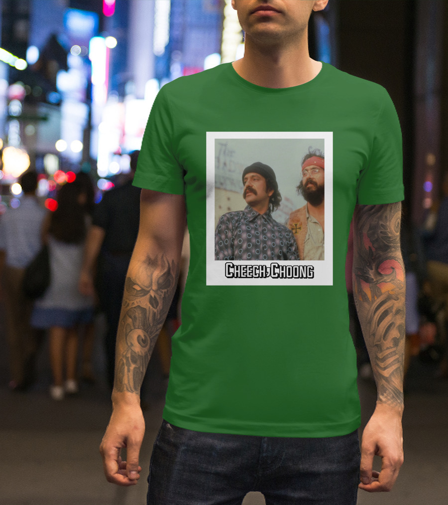 Cheech And Chong Retro Movie Duo Mikey Banker T-Shirt