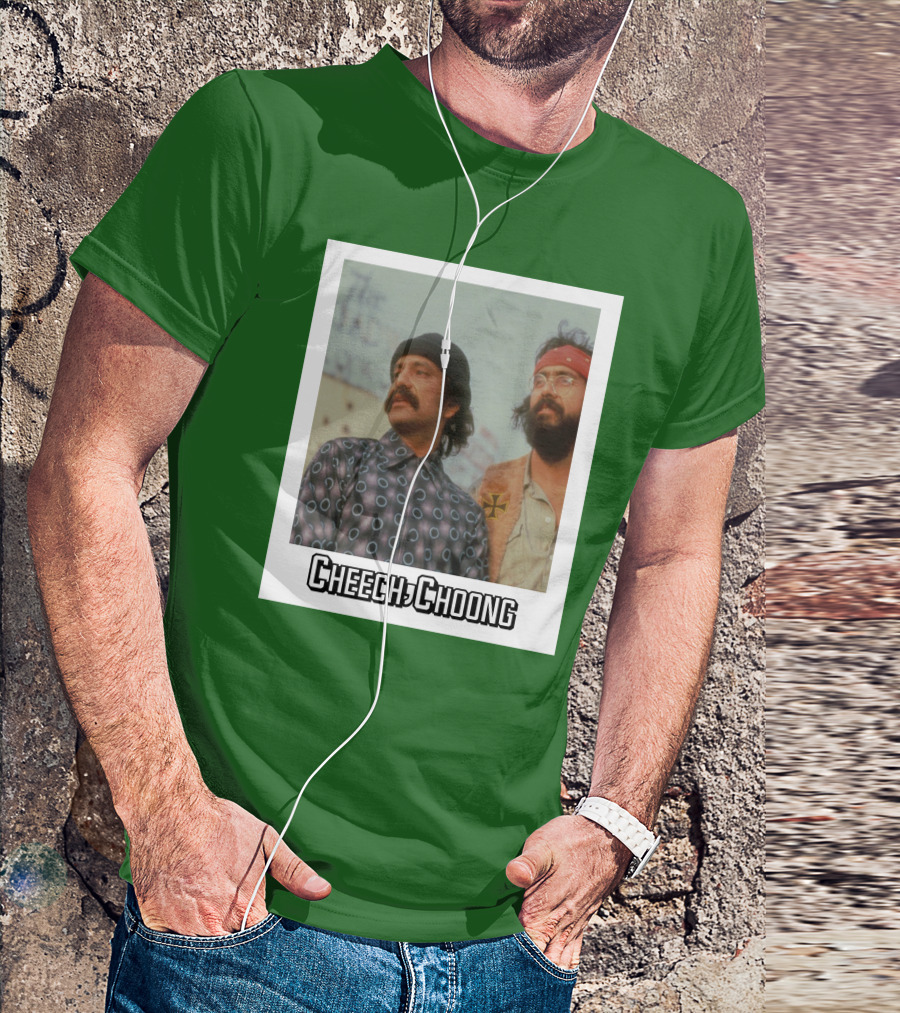 Cheech And Chong Retro Movie Duo Mikey Banker T-Shirt
