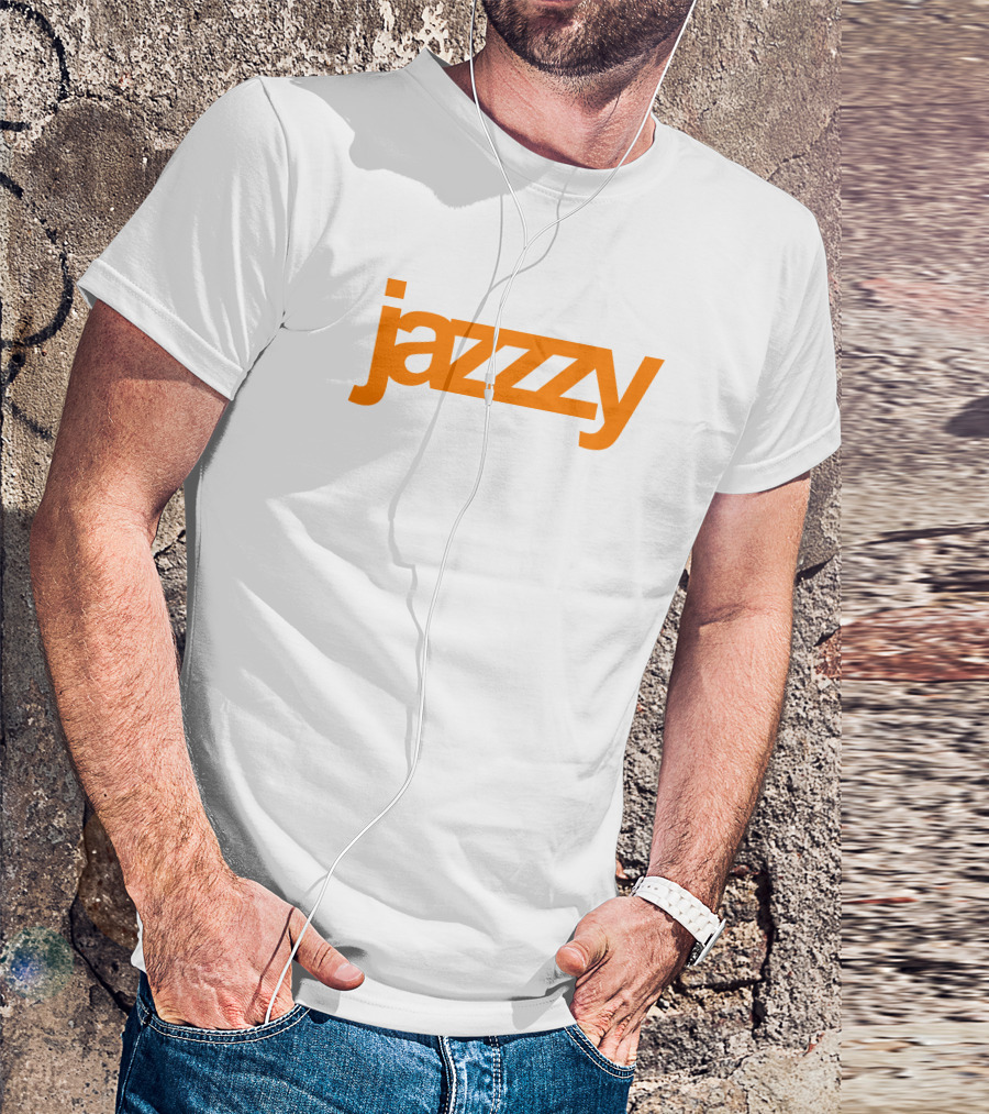 Tiktok Isakorean Jazzy Text T-Shirt