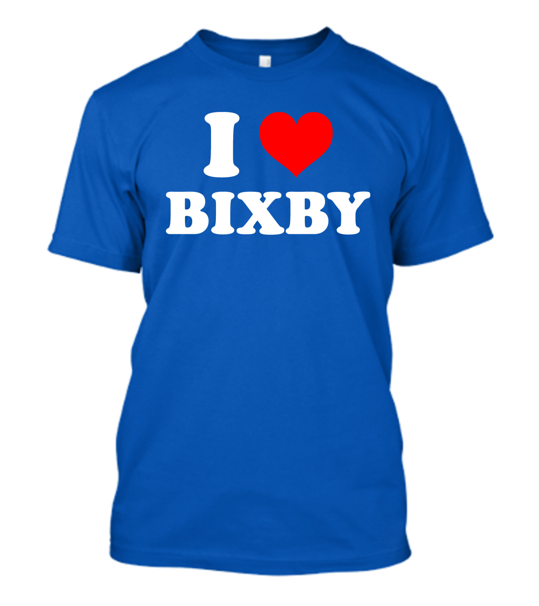 Agent47il I Love Bixby Heart T-Shirt