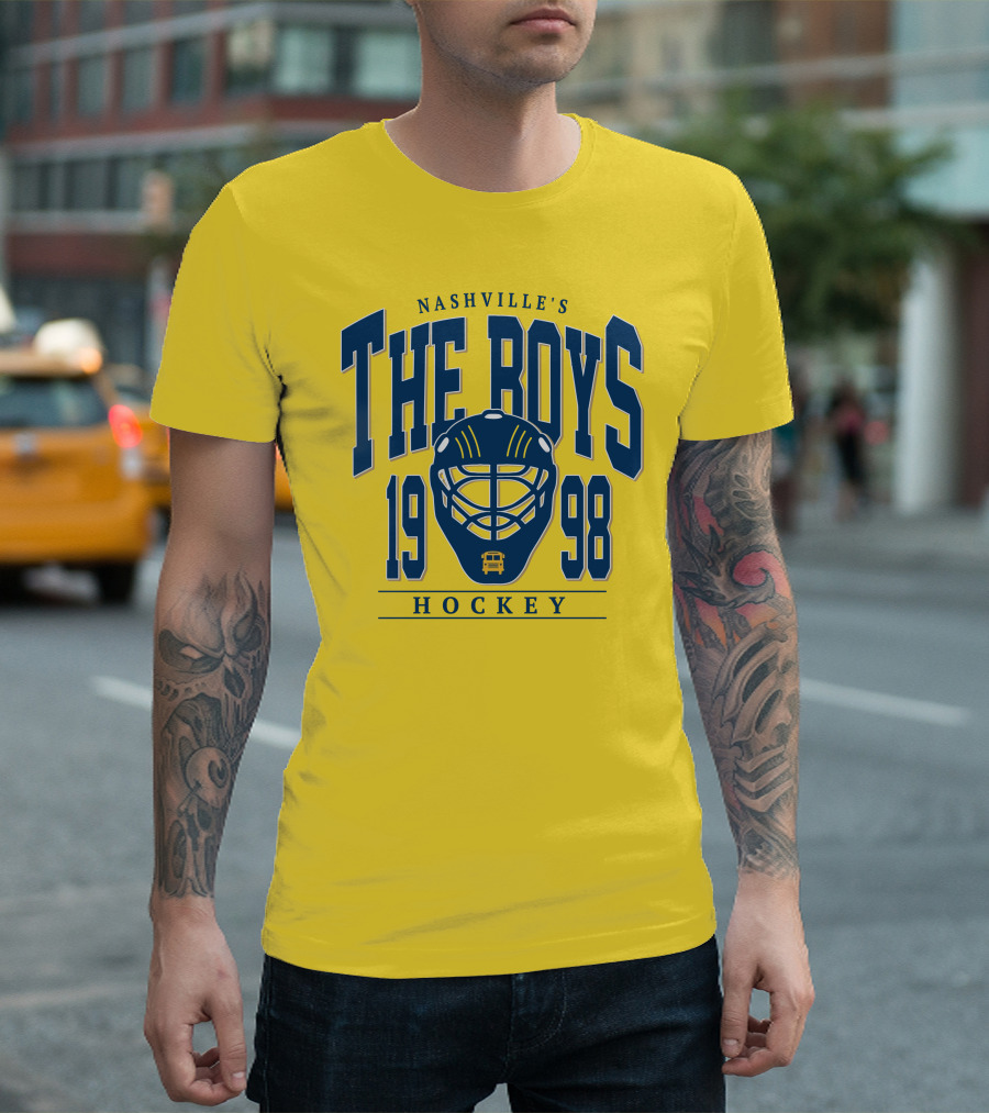 Nashville's The Boys 1998 Hockey Mask T-Shirt