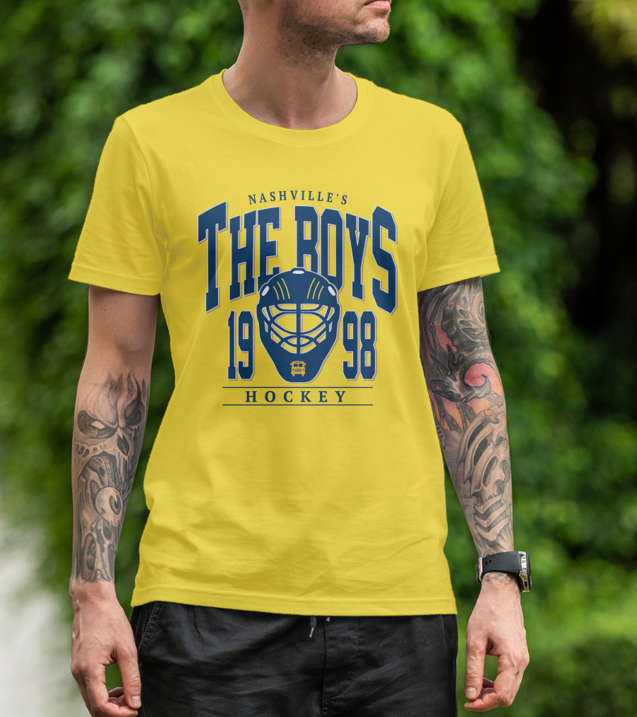 Nashville's The Boys 1998 Hockey T-Shirt