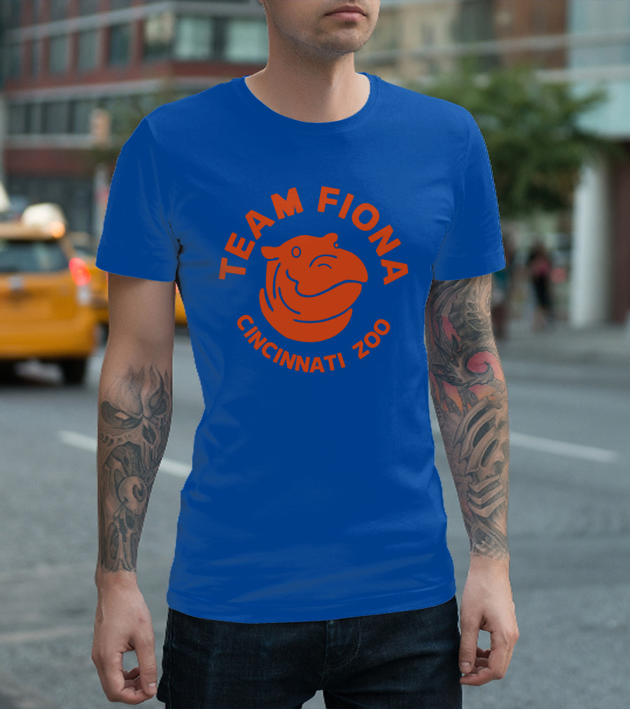 Team Fiona Cincinnati Zoo Hippo T-Shirt