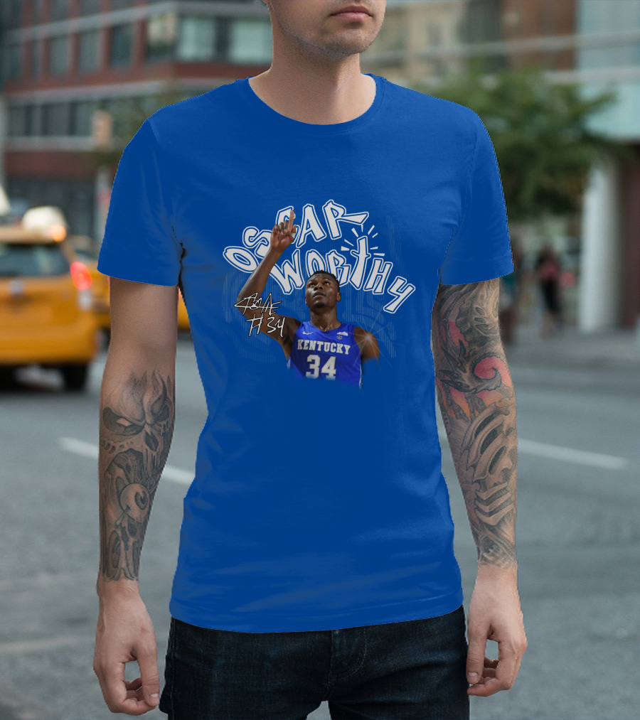Oscar Worthy Kentucky 34 Team H34 T-Shirt