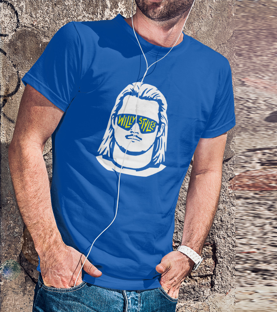 Futuremrsmarner Willy Styles Retro Sunglasses T-Shirt